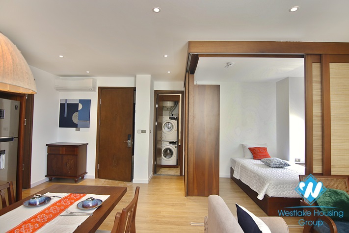 Serviced apartment for rent in Hoan Kiem District, absolutely quiet area